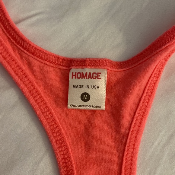 Ohio State Pink Homage Racerback Tank Top Size Medium - Picture 2 of 2